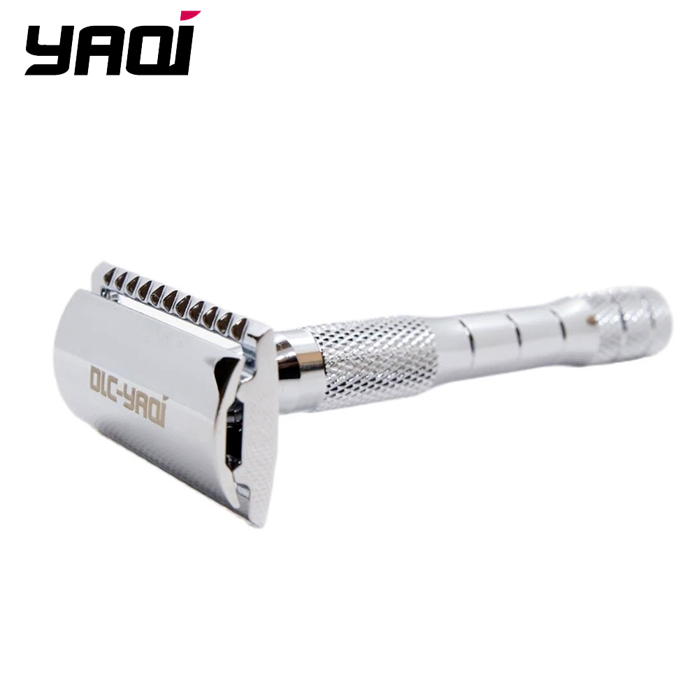 Safety Razor Handle - Yaqi Màu Chrome Ướt Cạo Râu