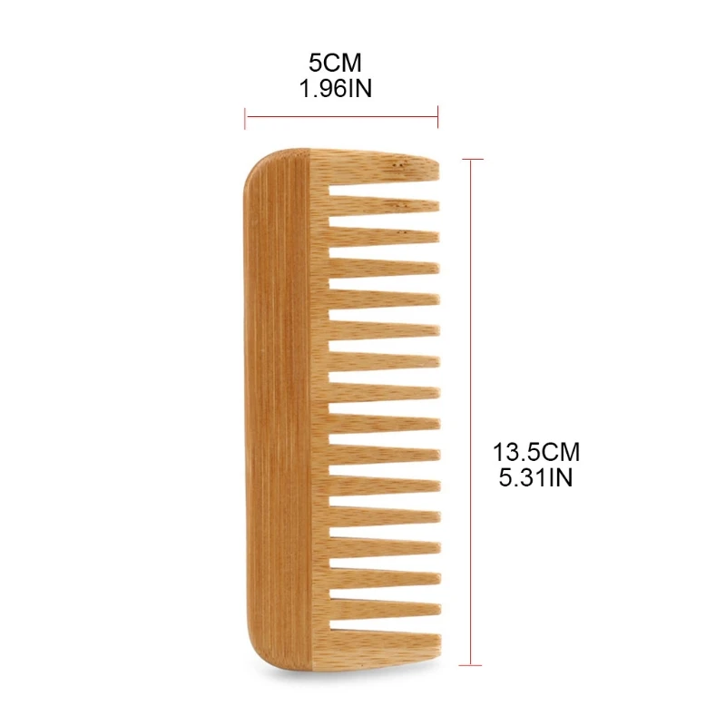 Natural Bamboo Wide Toothed Co - đánh giá và giá Bamboo Toothbrush