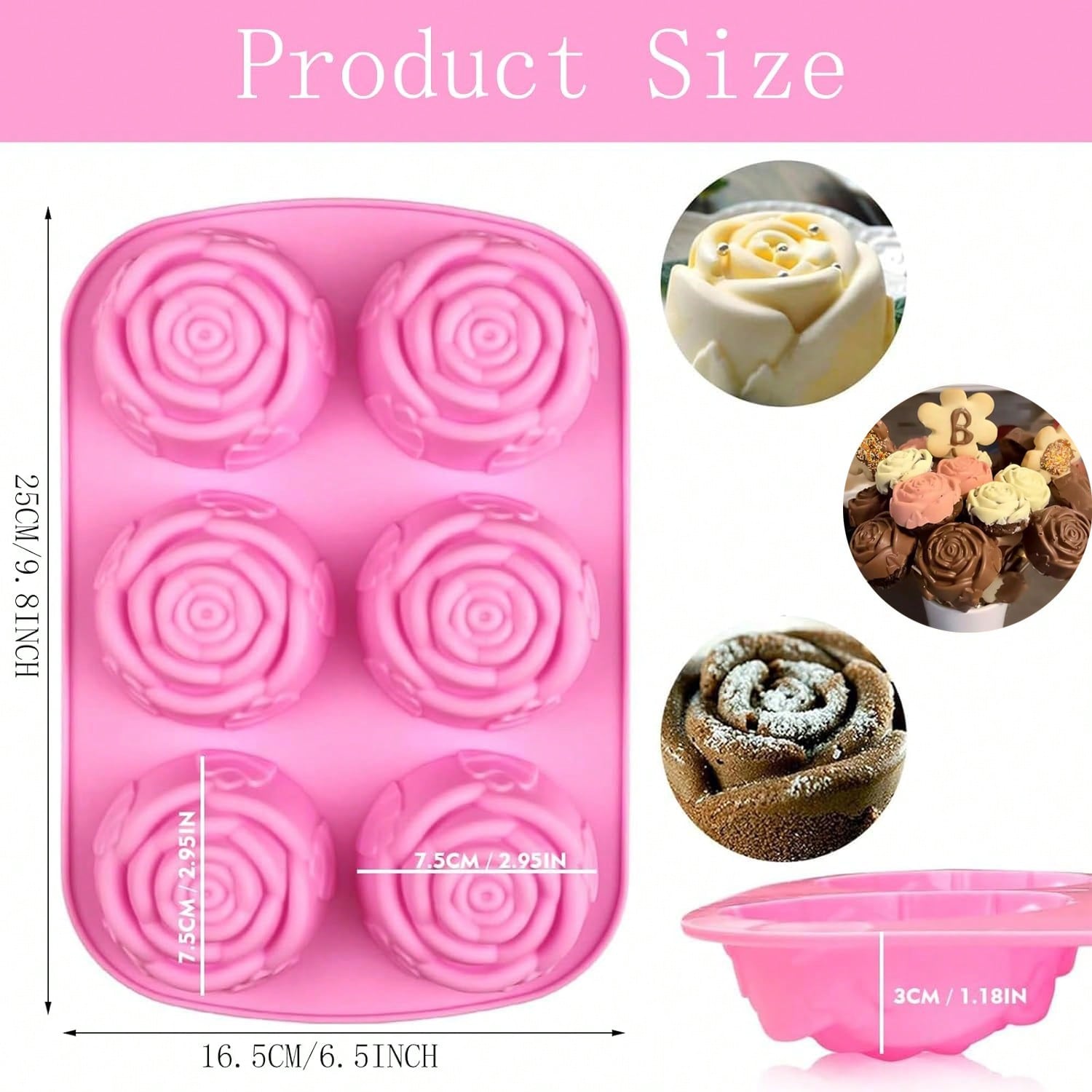 BAKER DEPOT Silicone Mold for  - đánh giá và giá Eco Soap
