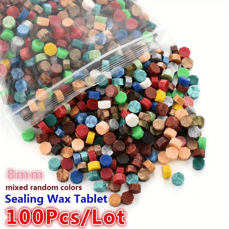 100Pc Retro Sealing Wax Octago - đánh giá và giá Beeswax Wrap