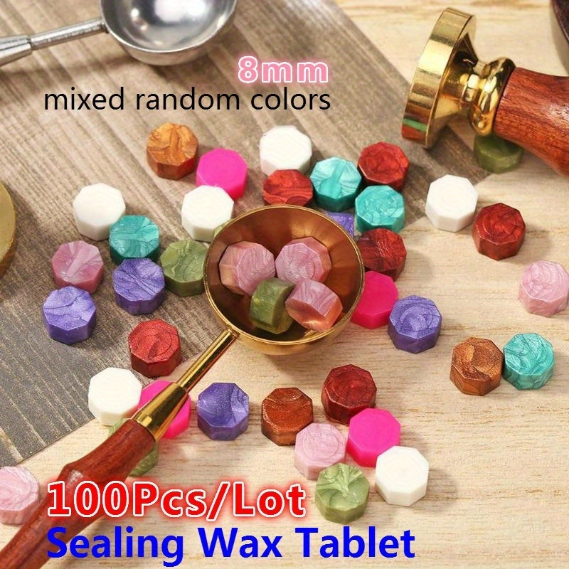 100Pc Retro Sealing Wax Octago - đánh giá và giá Beeswax Wrap