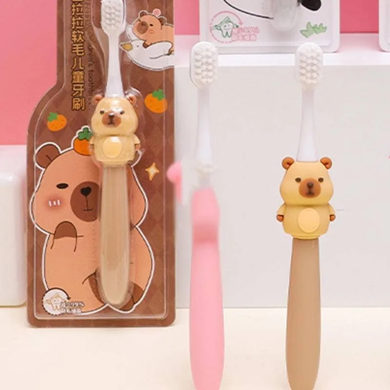 Capybara Baby Toothbrush Cute  - đánh giá và giá Bamboo Toothbrush
