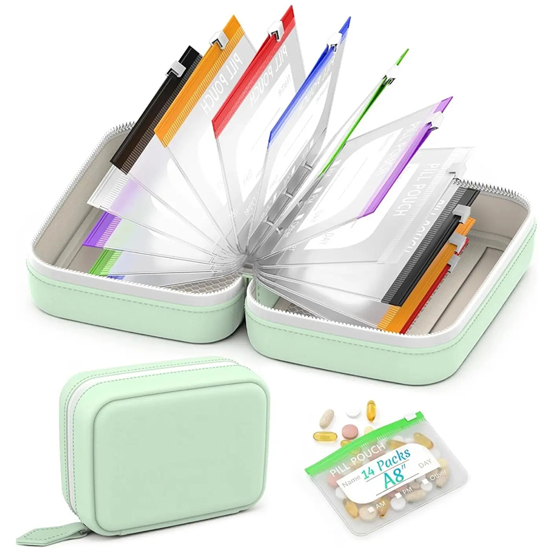 7/14 Pouch Weekly Pill Organiz - đánh giá và giá Reusable Bag