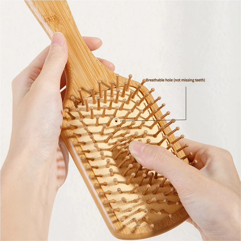 Bamboo Hair Brush Women Stylin - đánh giá và giá Bamboo Toothbrush