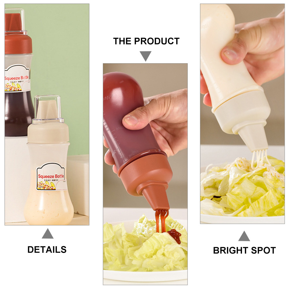3Pcs Squeeze Bottles Transpare - đánh giá và giá Reusable Bottle