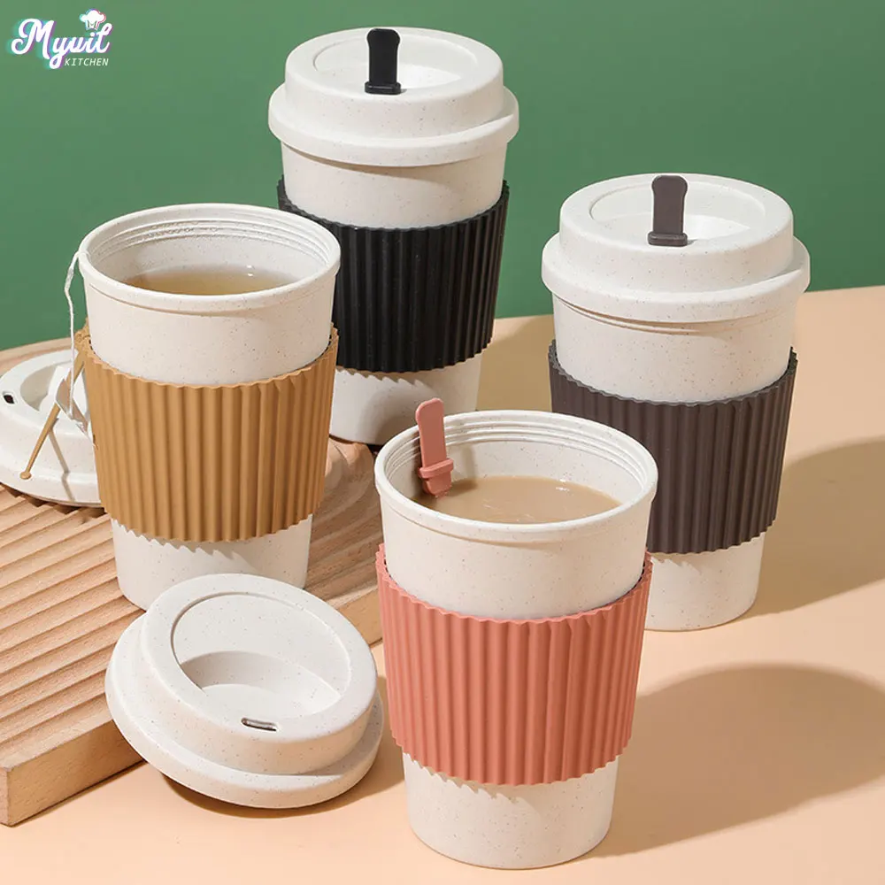 450ML Coffee Cups With Lids Wh - đánh giá và giá Reusable Straw
