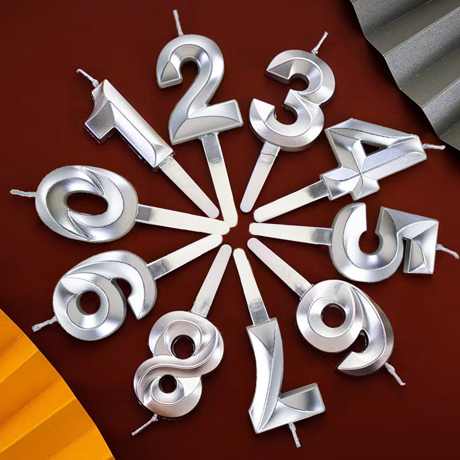 1pcs Digital Candle Number 0-9 - đánh giá và giá Beeswax Wrap